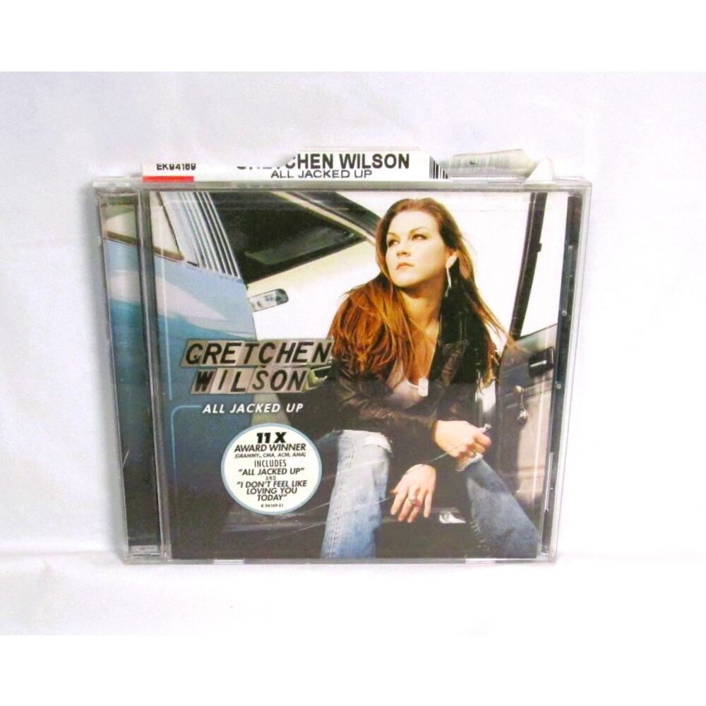 Gretchen Wilson ALL JACKED UP Album 2005 Audio CD Epic Label Country Music